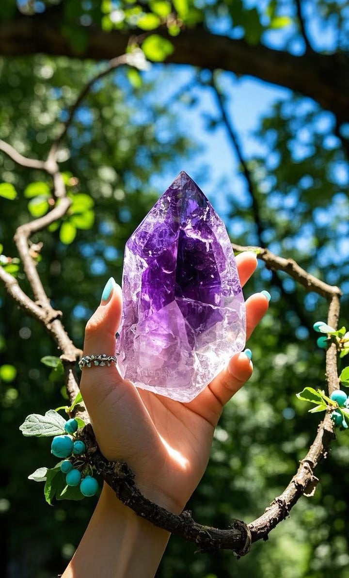 Amethyst Meaning and Benefits: The Crystal of Calm, Clarity, and Spiritual Growth 💜