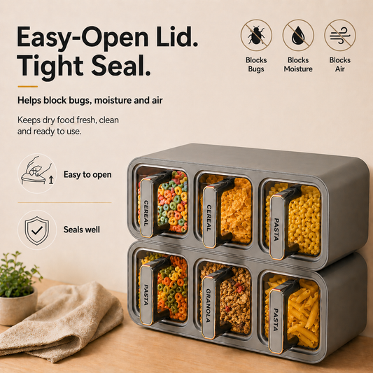 Limited Time Offer – Wall-Mounted Waterproof Food Storage Organizer