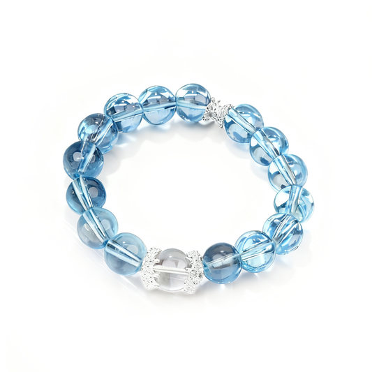 White Crystal Bracelet – Pure Energy, Positive Vibes