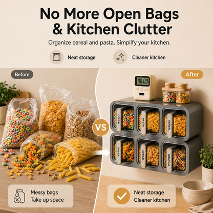 Limited Time Offer – Wall-Mounted Waterproof Food Storage Organizer