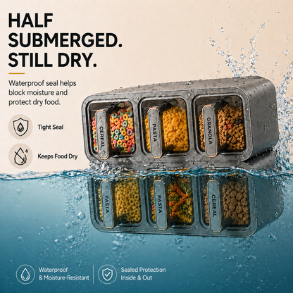 Limited Time Offer – Wall-Mounted Waterproof Food Storage Organizer